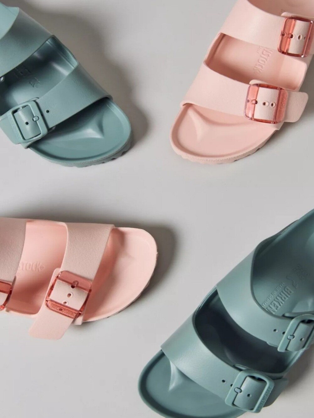 Birkenstock Women's Arizona EVA Sandals, Pure Sage, Size EU 40 US Women's 9/9.5 - Picture 3 of 11
